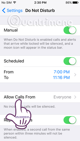 How to block annoying calls on iPhone? Picture 6