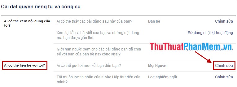 How to block making friends on Facebook Picture 3