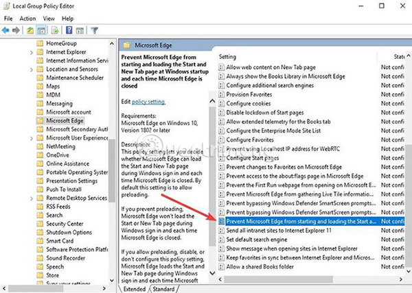 How to block Microsoft Edge from running underground Picture 8