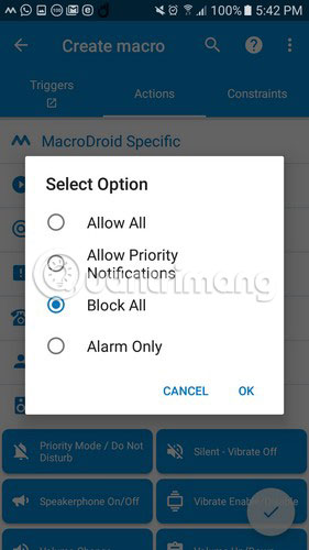 How to block notifications when taking photos in Android Picture 4
