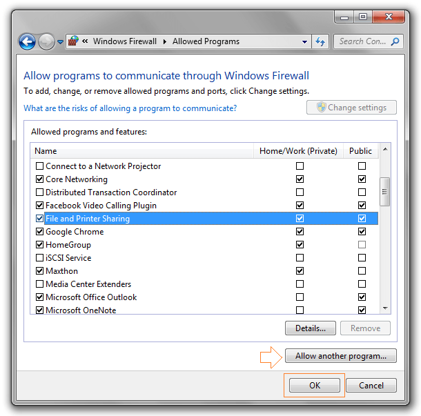 How to block or unblock programs on Windows Firewall? Picture 4