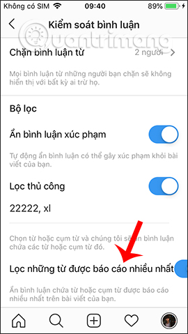 How to block other people from commenting on Instagram Picture 10