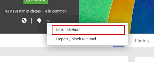 How to block other people on Google+ Picture 5