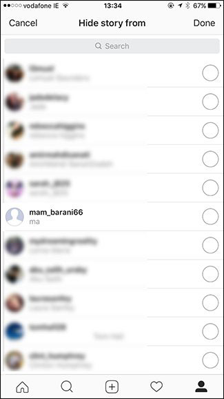 How to block others from viewing photos on Instagram Stories Picture 5
