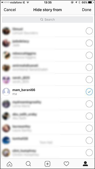 How to block others from viewing photos on Instagram Stories Picture 6
