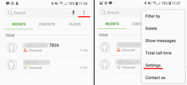 How to block phone numbers or messages on Galaxy S9 / S9 + Picture 3