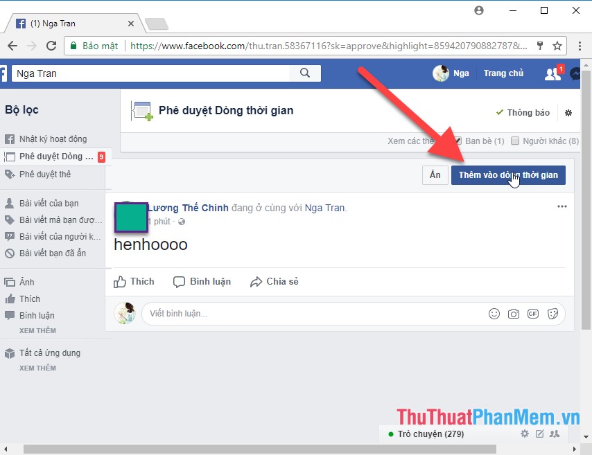 How to block tags on Facebook, block image tags, status Picture 8