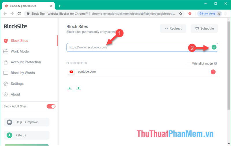 How to block websites on Chrome simple, effective Picture 12