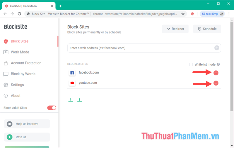 How to block websites on Chrome simple, effective Picture 14