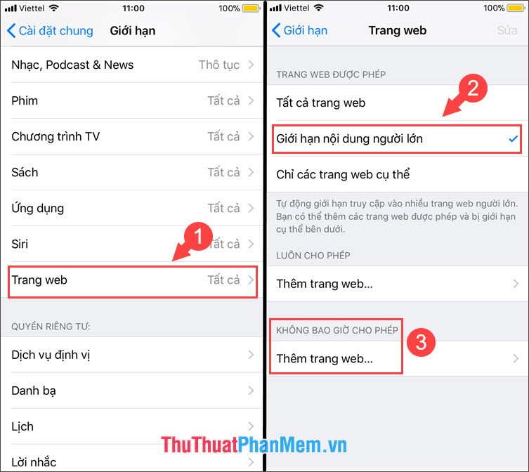 Picture 4 of How to block websites with bad content on Safari for iPhone and iPad