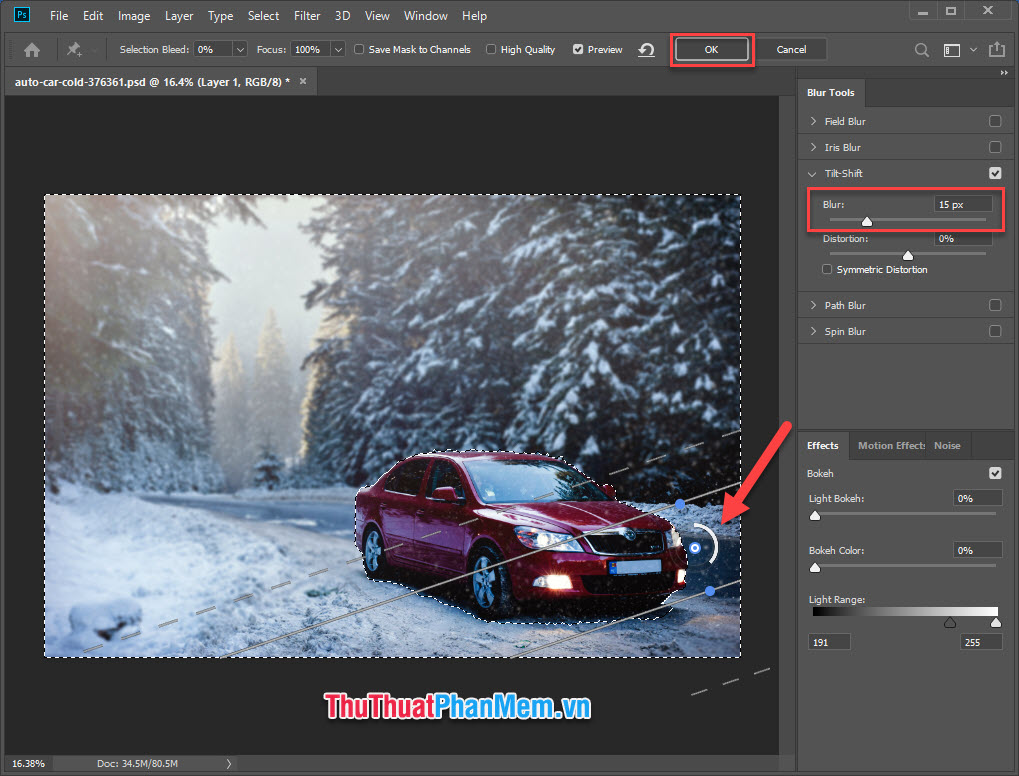 How to blur a photo in Photoshop Picture 13