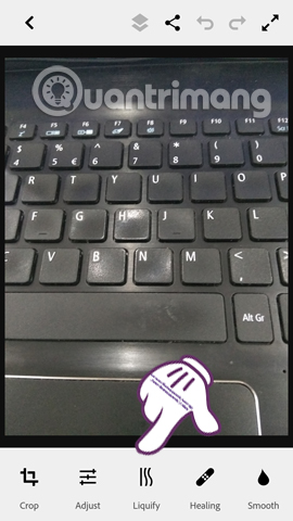 How to blur photos using Adobe Photoshop Fix Android Picture 6