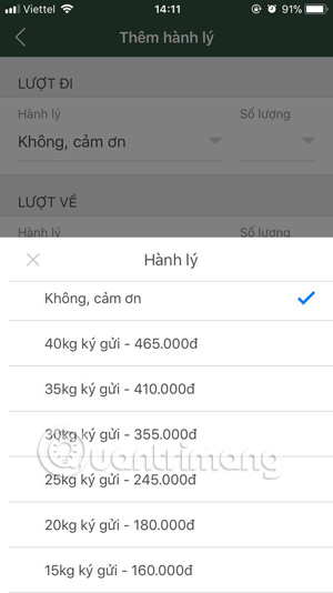 How to book air tickets by phone with Momo wallet Picture 11