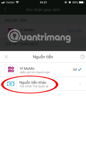 How to book air tickets by phone with Momo wallet Picture 14