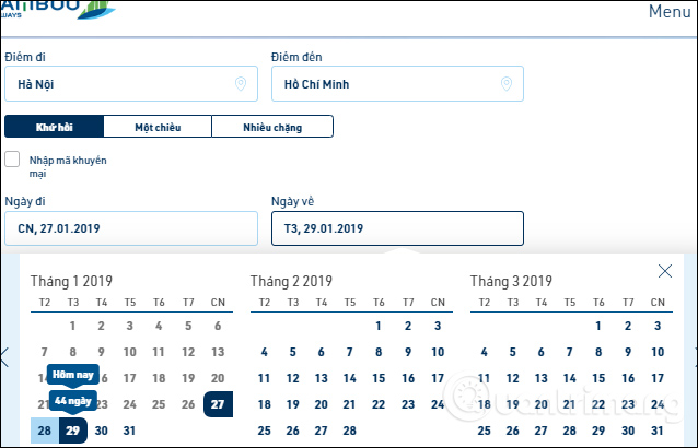 How to book cheap flights of Bamboo Airways Picture 2