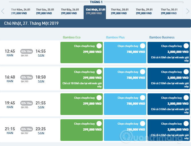How to book cheap flights of Bamboo Airways Picture 4