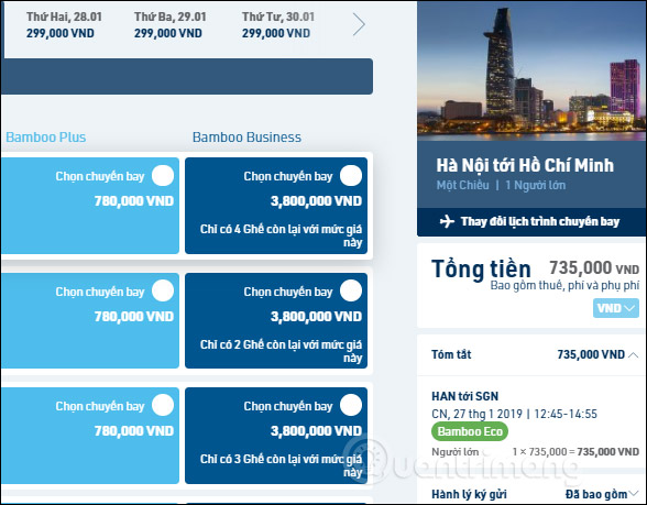 How to book cheap flights of Bamboo Airways Picture 5