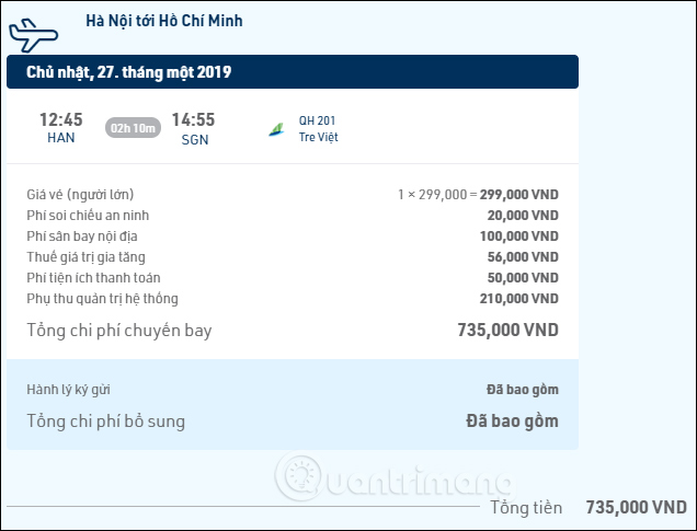How to book cheap flights of Bamboo Airways Picture 6