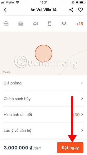 How to book Homestay, Rent Homestay on the phone with Luxstay application Picture 11