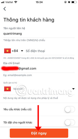 How to book Homestay, Rent Homestay on the phone with Luxstay application Picture 15