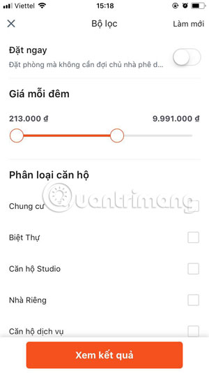 How to book Homestay, Rent Homestay on the phone with Luxstay application Picture 5