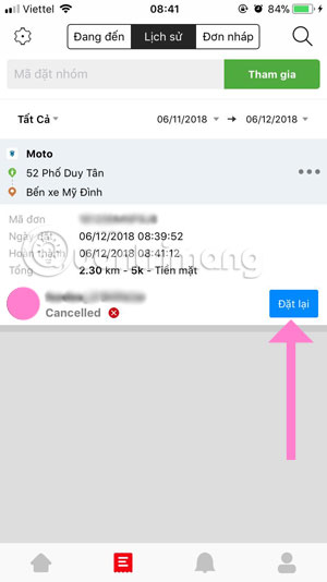 How to book motorbike Now.vn with only 5,000 VND Picture 5
