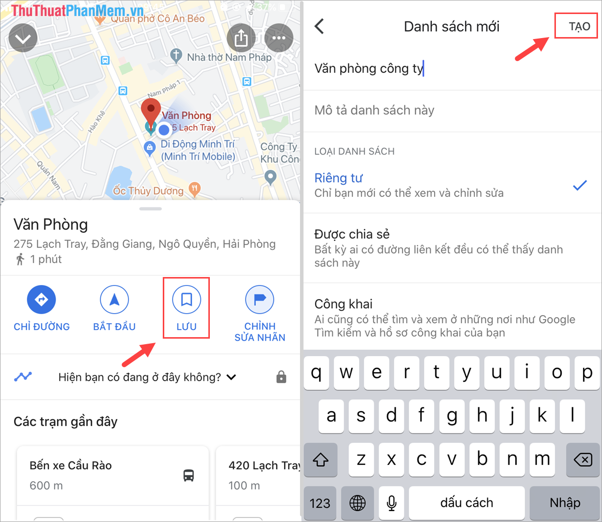 How to bookmark and save places on Google Maps on your phone Picture 5