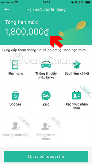 How to borrow money online on the phone with iDong Picture 14