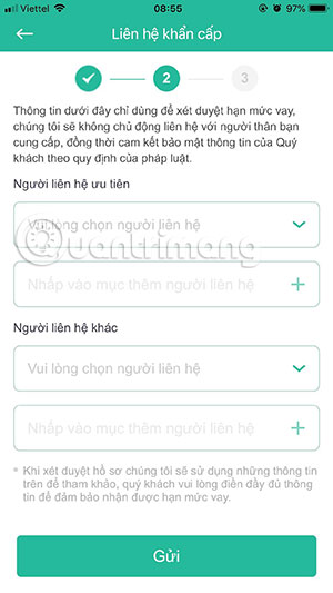 How to borrow money online on the phone with iDong Picture 8