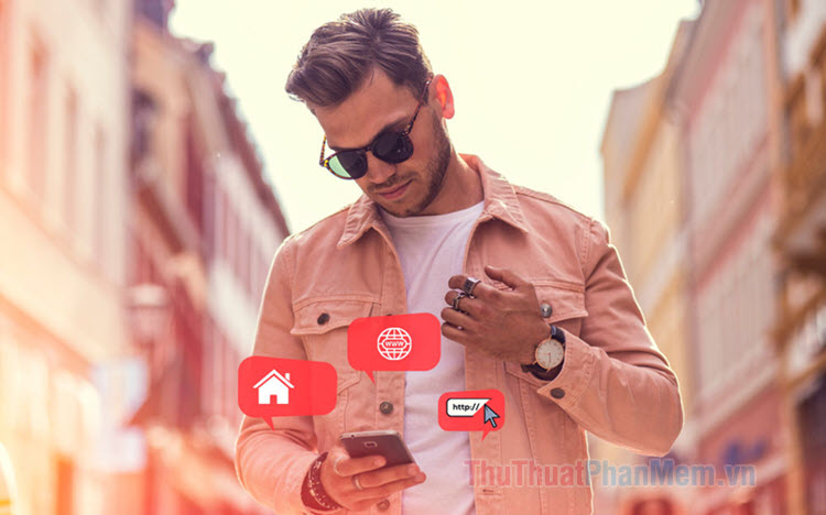 How to bring a website to your iPhone and Android device screen for quick access Picture 1