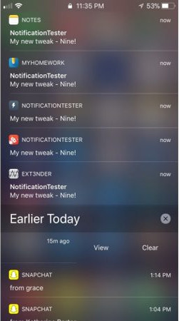 How to bring iOS 9 notification interface to iOS 11 Picture 7