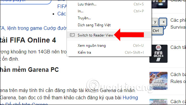 How to bring Reading Mode to Google Chrome Picture 2
