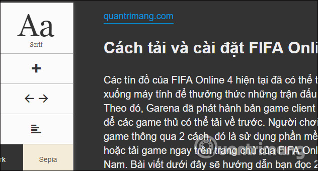 How to bring Reading Mode to Google Chrome Picture 5