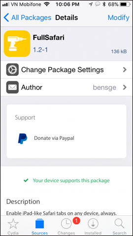 How to bring tab features to iPhone Safari Picture 1