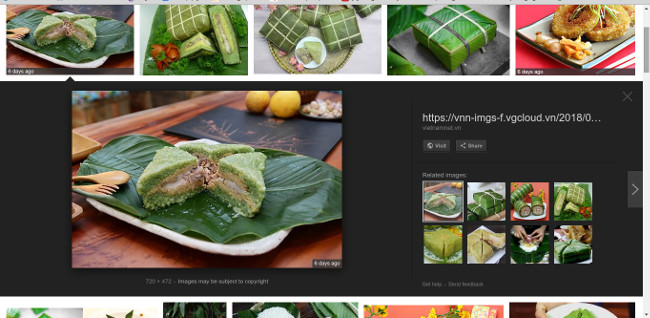 How to bring the View Image button back when searching for images on Google Picture 3