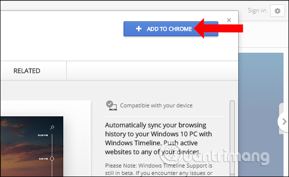 How to bring Windows 10 Timeline to Chrome, Firefox Picture 1