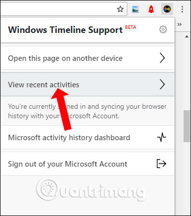 How to bring Windows 10 Timeline to Chrome, Firefox Picture 5