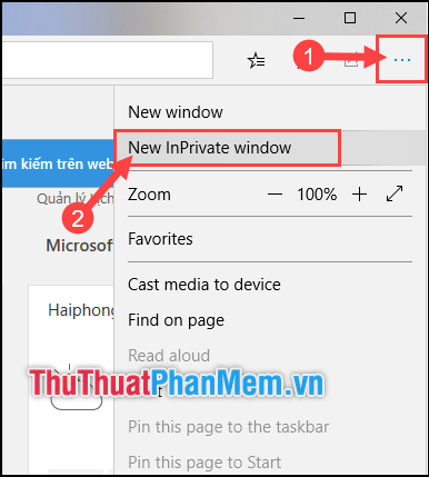 How to browse the Web in private mode on Chrome, Coc Coc, Firefox and Edge browsers Picture 4