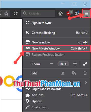 How to browse the Web in private mode on Chrome, Coc Coc, Firefox and Edge browsers Picture 5