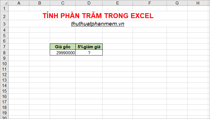How to calculate percentages in Excel, the percentage calculation in Excel is the fastest and most standard Picture 10