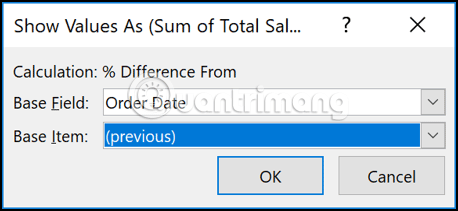 How to calculate the percentage change in Pivot Table in Excel Picture 11