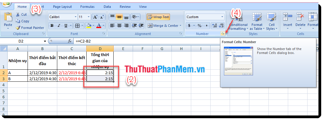 How to calculate time in Excel: Add and subtract time Picture 7