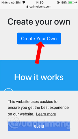How to call a contact on the iPhone main screen Picture 1