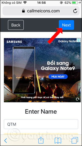How to call a contact on the iPhone main screen Picture 4