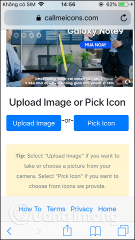 How to call a contact on the iPhone main screen Picture 5