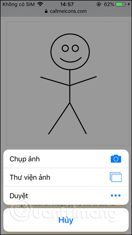 How to call a contact on the iPhone main screen Picture 7