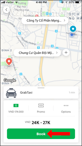 How to call GrabTaxi online - TipsMake.com