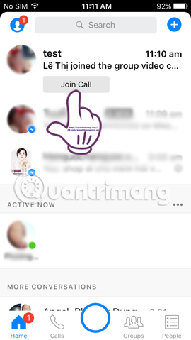 How to call group videos on Facebook Messenger Picture 5