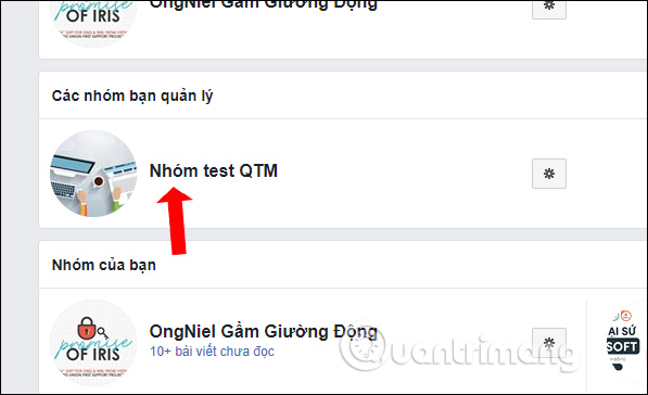 How to cancel Admin in Facebook group Picture 2