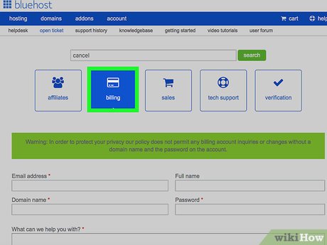 How to Cancel Bluehost Picture 10